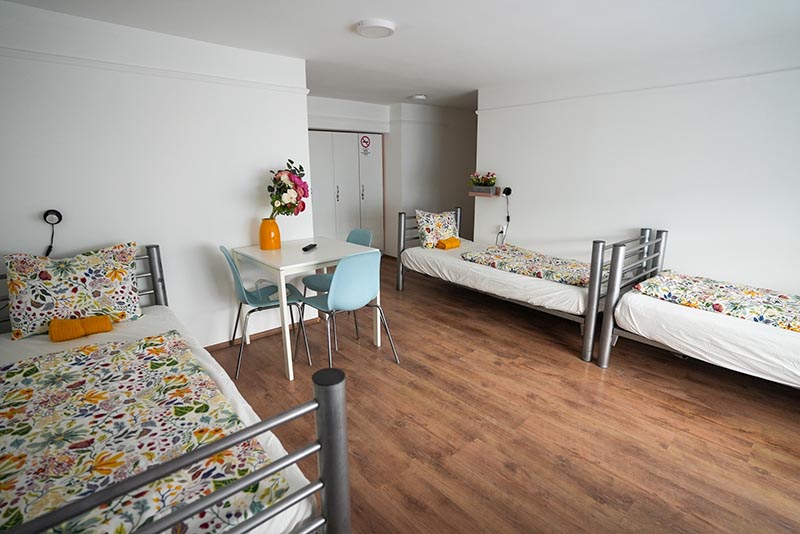 3-bed rooms