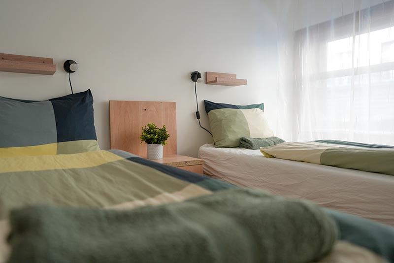 2-bed rooms